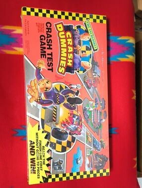 The Incredible Crash Dummies Crash Test Board Game Tyco 1992 Brand New Sealed
